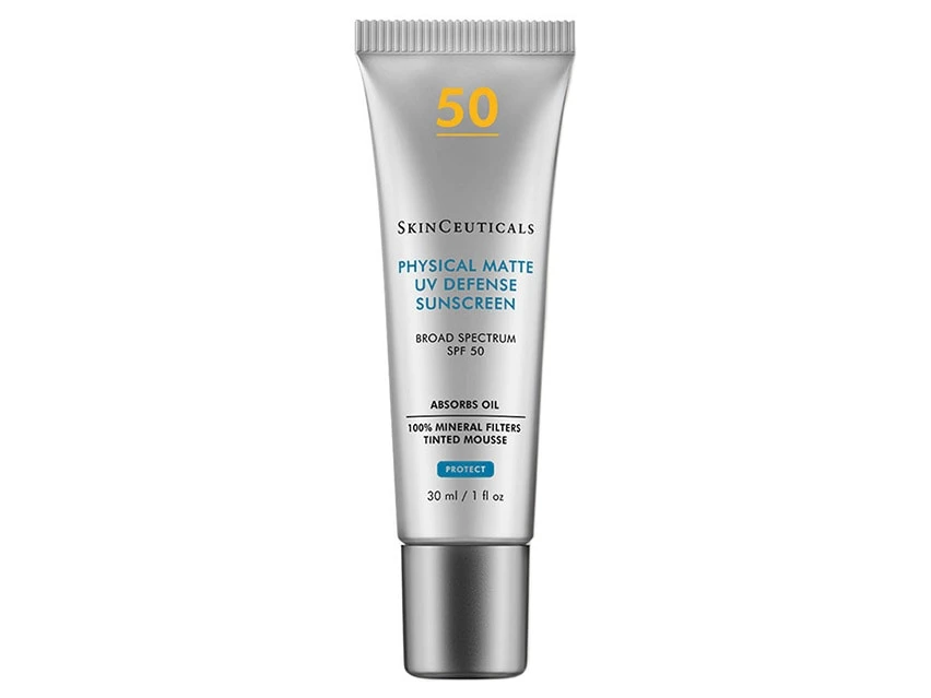 SkinCeuticals Physical Matte UV Defense Tinted Mineral Sunscreen SPF 50 1 SkinCeuticals Physical Matte UV Defense Tinted Mineral Sunscreen SPF 50