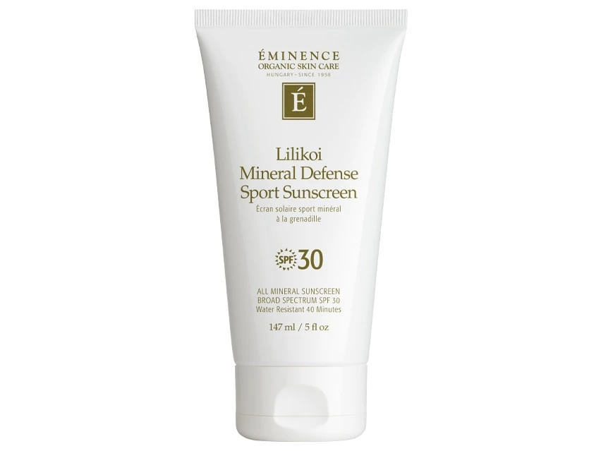 Eminence Organics Lilikoi Mineral Defense Sport Sunscreen SPF 30 1 Eminence Organics Lilikoi Mineral Defense Sport Sunscreen SPF 30