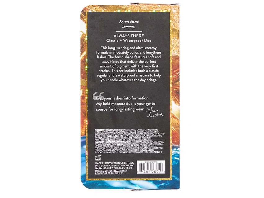 Laura Geller Always There Lengthening Mascara Classic + Waterproof Duo - Limited Edition 8 Laura Geller Always There Lengthening Mascara Classic + Waterproof Duo - Limited Edition - Image 8