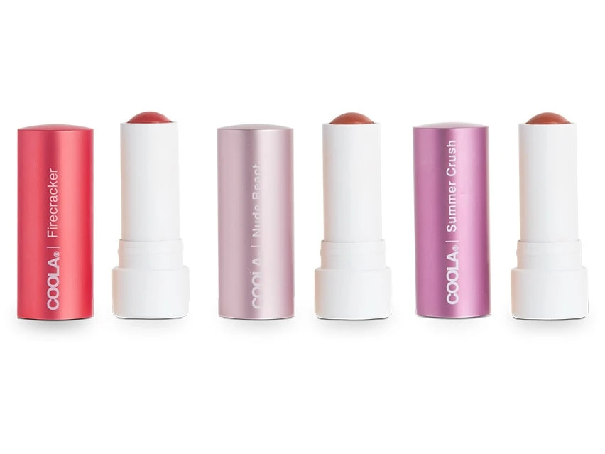 COOLA From Beach To Boardroom Tinted Mineral Liplux Trio SPF 30 3 COOLA From Beach To Boardroom Tinted Mineral Liplux Trio SPF 30 - Image 3