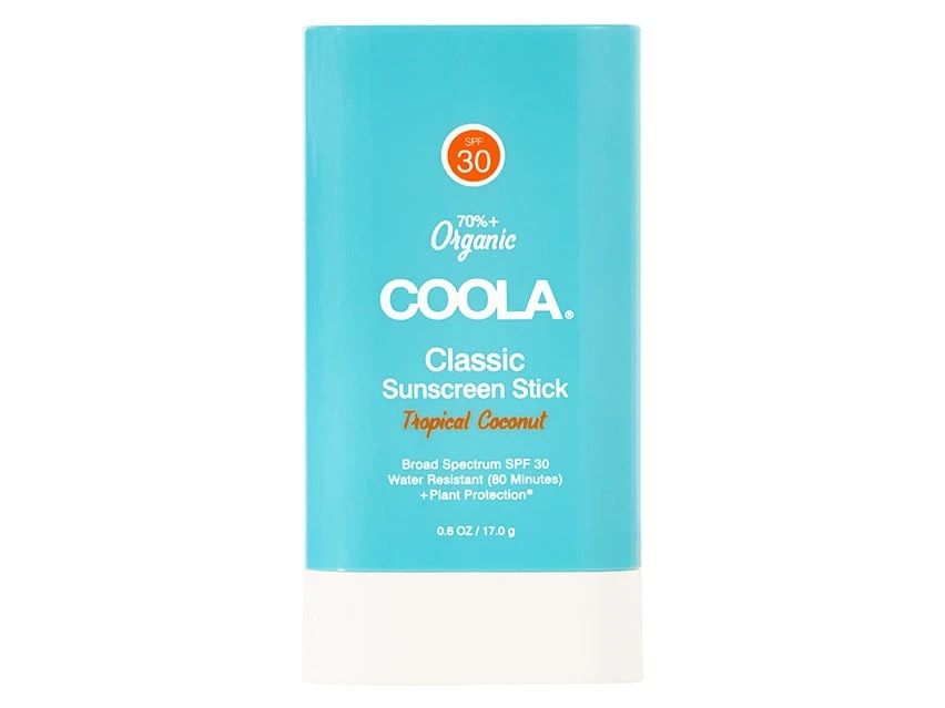 COOLA Organic Classic Sunscreen Stick SPF 30 - Tropical Coconut 1 COOLA Organic Classic Sunscreen Stick SPF 30 - Tropical Coconut