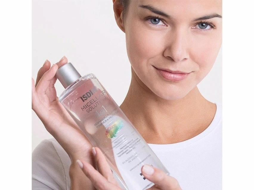 ISDIN Micellar Solution 4-in-1 Makeup Removing Micellar Cleansing Water 2 ISDIN Micellar Solution 4-in-1 Makeup Removing Micellar Cleansing Water - Image 2